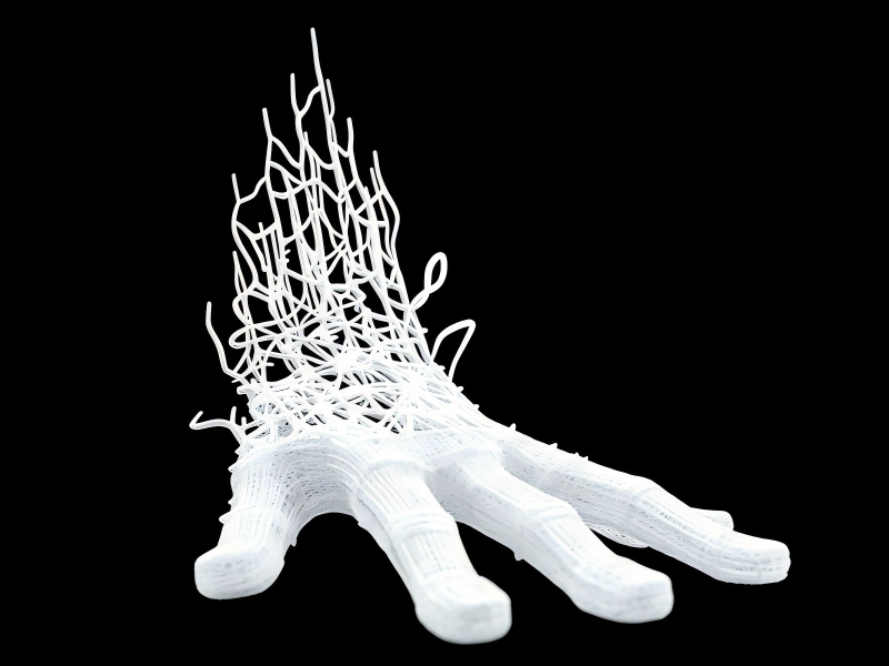 ZR710 Tough White Photopolymer SLA Resin 3D Printing Material for Stereolithography