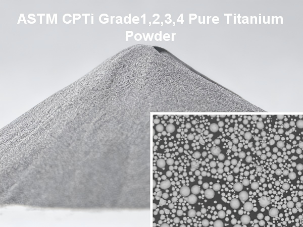 ASTM CPTi Commercially Pure Titanium Powder