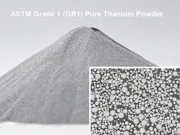ASTM Grade 1 (GR1) Pure Titanium Powder for 3D Printing