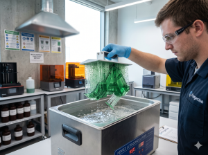 does hot water softener 3d print resin