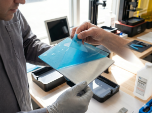Do You Take Film Off of Resin 3D Printer Plate