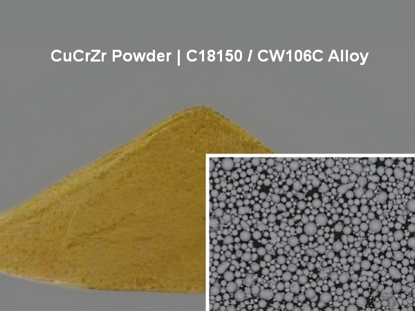 CuCrZr Powder | C18150 / CW106C Alloy