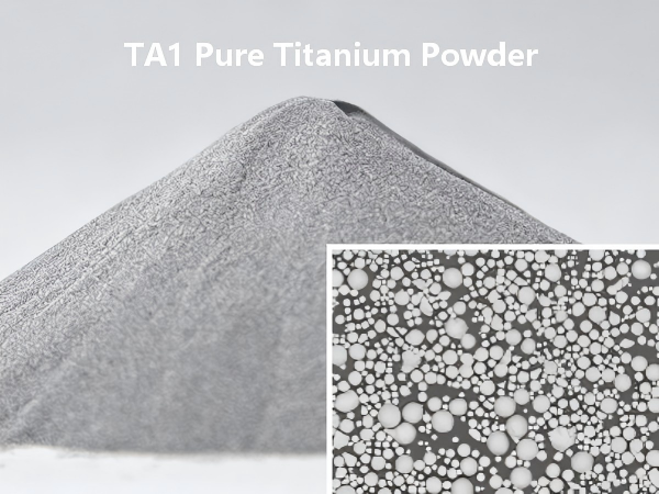TA1 Pure Titanium Powder for 3D Printing High Purity, Low Oxygen, ASTMGBJIS Compliant Forgecise (2)