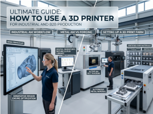 Ultimate Guide How to Use a 3D Printer for Industrial and B2B Production