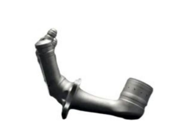 3D printed aerospace fuel nozzle made with metal additive manufacturing for modern jet engines