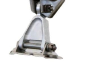 Topology-optimized additive manufactured aircraft nacelle hinge bracket with lightweight structural design