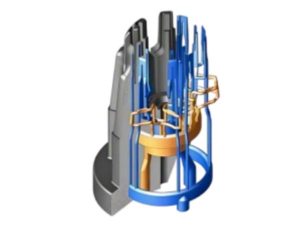 3D printed conformal cooling mold insert with optimized internal cooling channels for aerospace composite tooling
