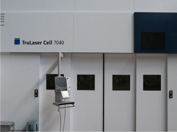 TruLaser Cell 7040 laser welding equipment with five-axis precision laser processing system for industrial manufacturing